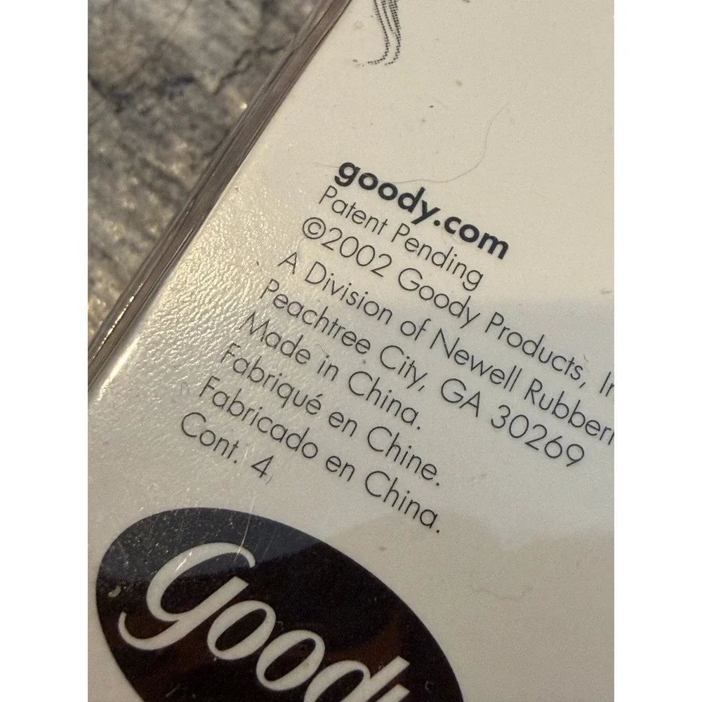 Goody Get It Straight 4 ct Heatless Hair Straighteners 82834 Vintage No Heat NWT